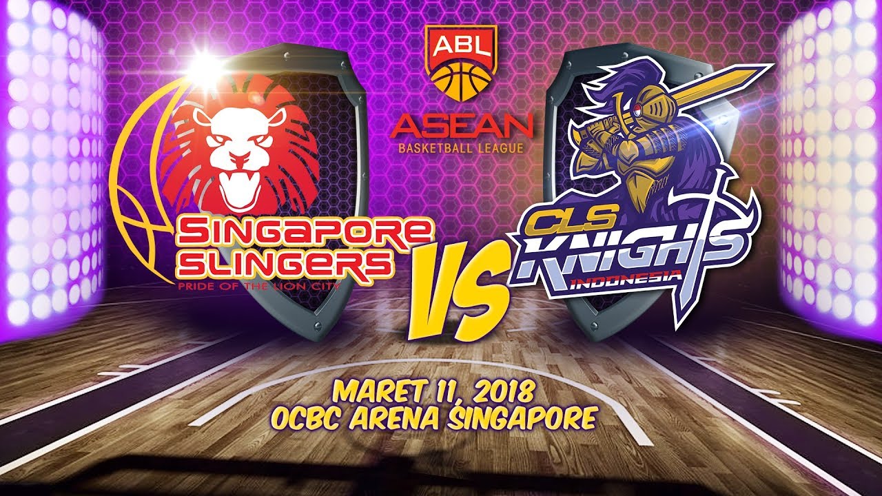 Singapore Slingers VS CLS Knights Indonesia | ABL 2017 - 2018
