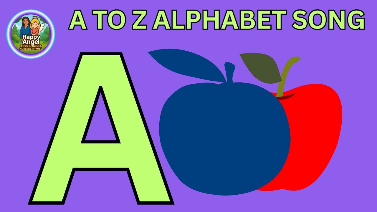 Phonics Song with TWO Words - A For Apple - ABC Alphabet Songs with ...