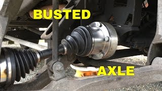 2006 GMC Sierra 3500 front axle replacement