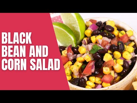 black bean and corn salad dressing