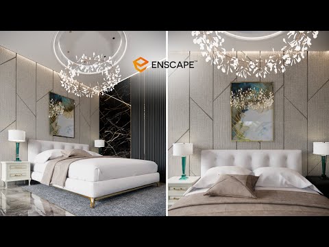 HOW TO MAKE REALISTIC INTERIOR RENDER with Enscape 3D