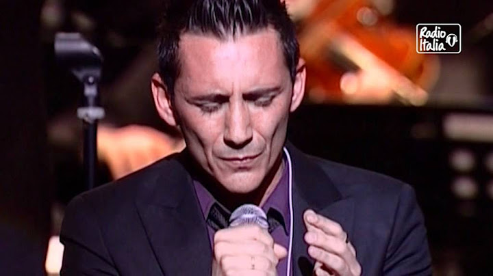 Modà - Tutto non e' niente ( concerto Sanremo)