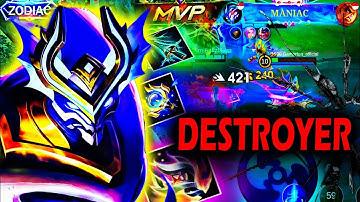 DESTROY META HEROES | ZHASK BEST BUILD 2025 MLBB