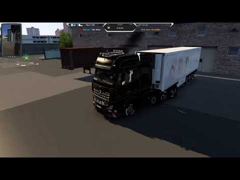 Driving from Grimsby to Larne in the Mercedes-Benz New Actros