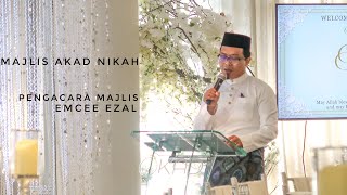 Emcee Ezal - Perarakan Dulang Mas Kahwin serta Bakal Pengantin Lelaki & Perempuan