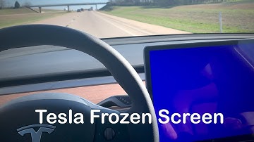 Tesla Screen QUICK FIX Frozen Display 2025