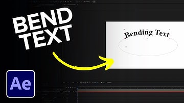 How to Bend Text in After Effects