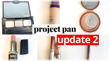 MARCH PROJECT PAN UPDATE: Multiple Exciting Empties and New Roll-Ins! Second Panning Update 2022
