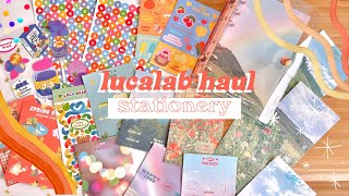 Lucalab Stationery Haul | 6-Ring Diary &amp; Stickers