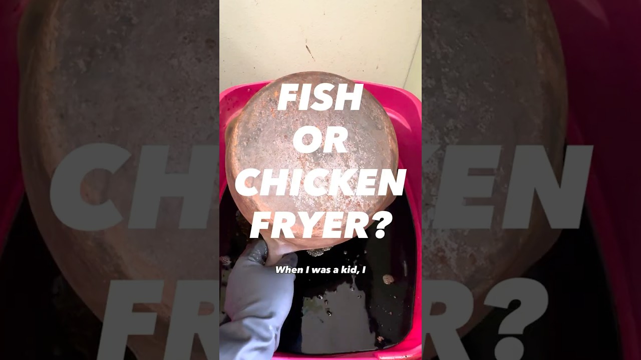 Memories of simpler times! Enjoy a Wagner Chicken Fryer Restoration