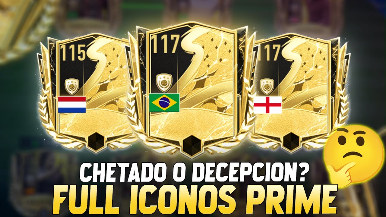 😱FULL ICONOS PRIME !!! ASÍ JUEGA EL MEJOR TEAM DEL JUEGO !!! CHETADO o DECEPCION? FIFA 22 MOBILE