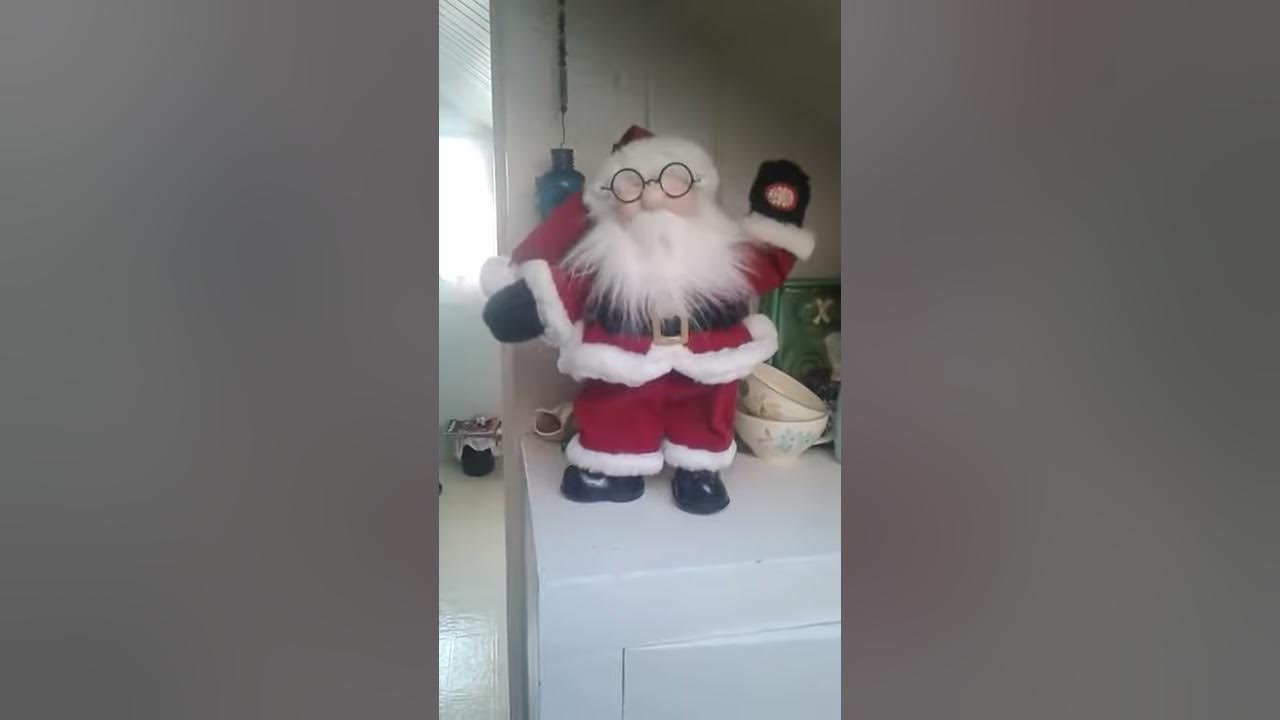 (Chantilly Guy reupload) PBC Animated Singing Dancing Foot Arm Swaying Santa Claus - Re upload from Chantilly Guy