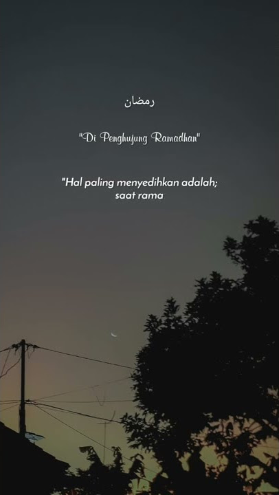 ramadhan usai🙏