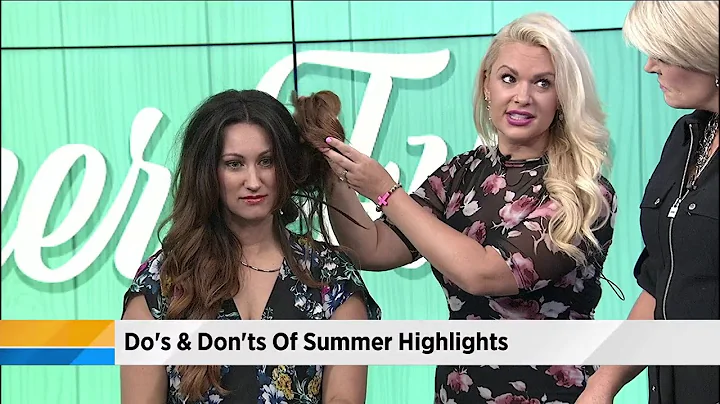 The Do's and Dont's of summer hair highlights