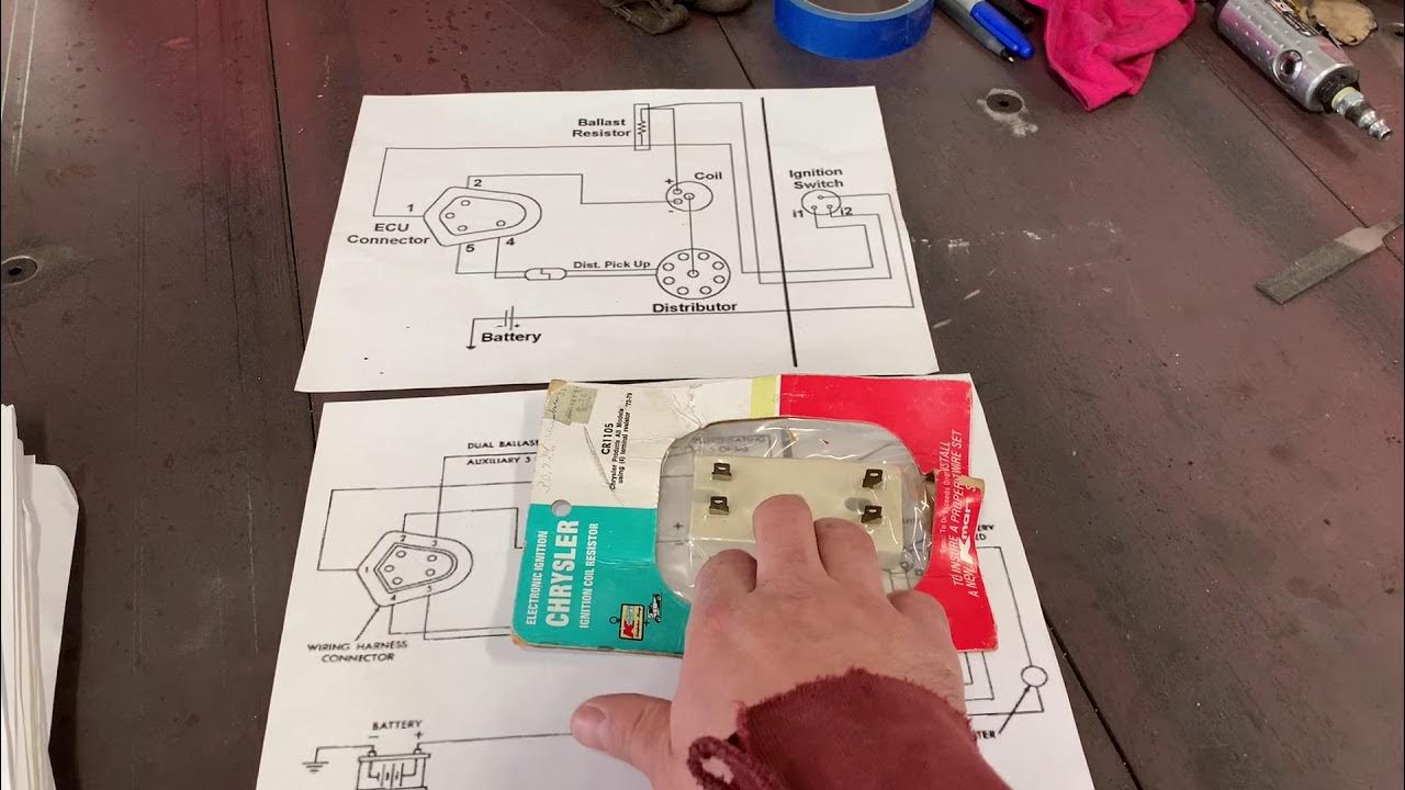 Mopar electronic ignition system without the ballast resistor YouTube