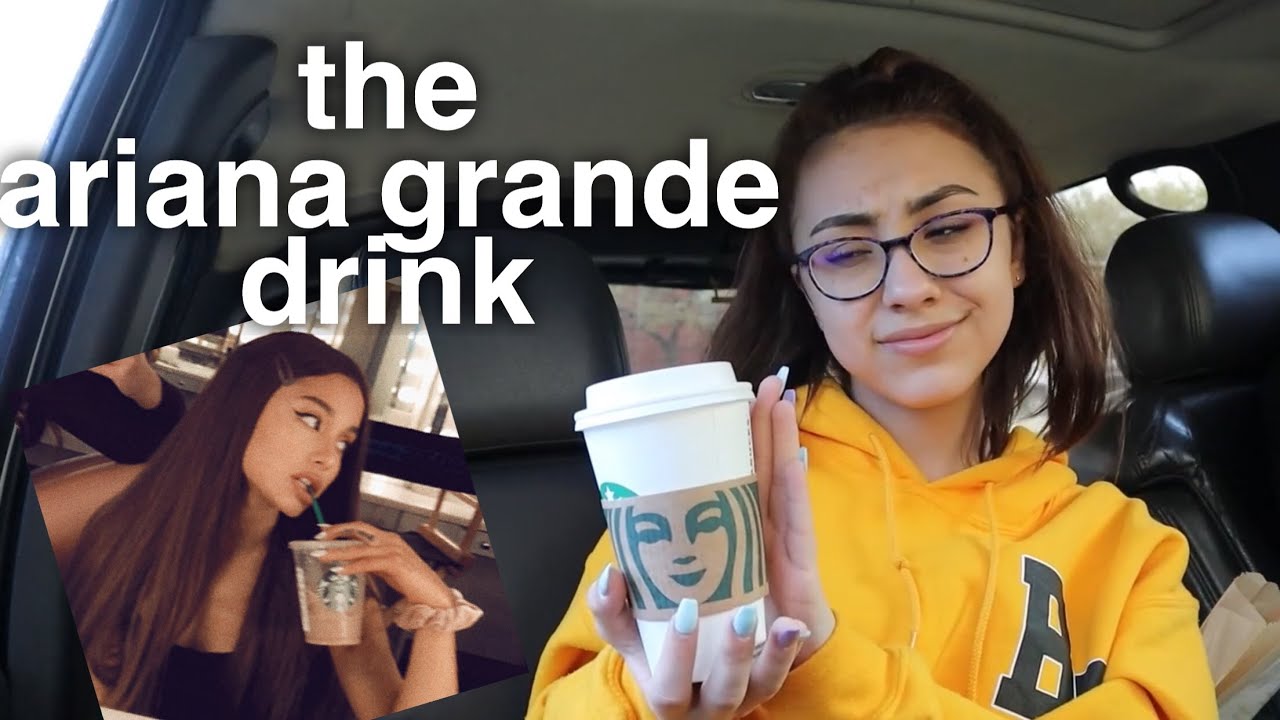 Trying The Ariana Grande Starbucks Drink Cloud Drink