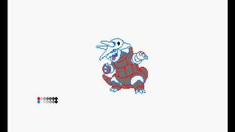 How to overshade a pokémon sprite.