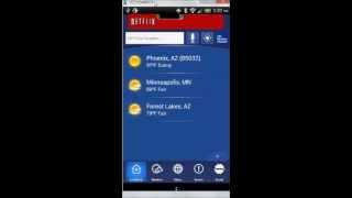 Weather Channel Android App Tutorial and Review screenshot 2