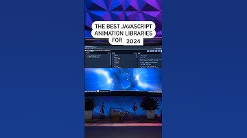 🆕Best JavaScript 🚀 Animation 🪄 Libraries For 2024||#javascript_tutorial #animationshorts #webdesign