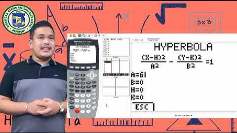 How to graph a Hyperbola using a Graphic Calculator