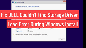 Fix DELL Couldn