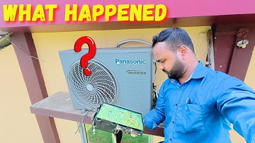 Panasonic AC E8/H11 error code Problem solved In Sabarour Season Rubber Fectory | Mr Deep