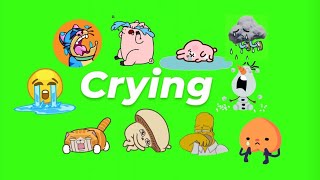 Animated Crying Gif Green Screen Pack Free Download