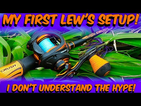 My first LEW'S setup!!! Full ReviewLew's Mach Crush Combo