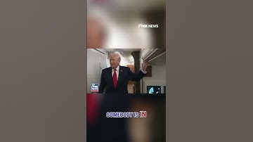 SEE IT: Trump gets bumped by someone opening bathroom door #shorts #foxnews #news #us