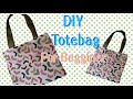 Cara membuat tas Pemula II How to make totebag