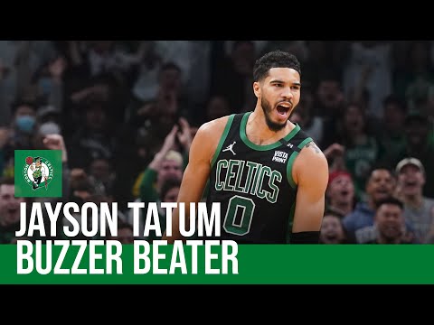 Jayson Tatum hits halftime buzzer-beater to end a play straight out of NBA  2K