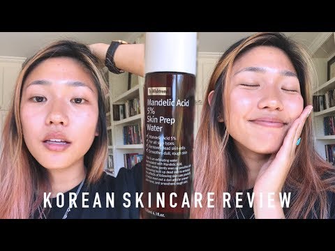 REVIEW : CHEMICAL EXFOLIATOR BY WISHTREND MANDELIC ACID SKIN PREP REVIEW | Joelle