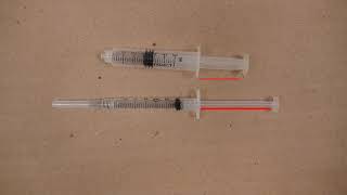 Syringe handling and venipuncture