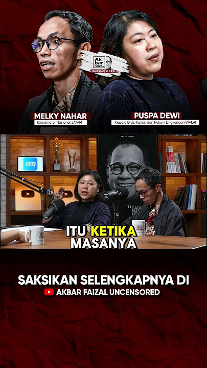 Download lagu WALHI: MOST FOREST AREA RELEASES OCCURRED DURING ZULKIFLI HASAN'S ERA