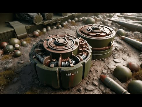 Видео: ТМ-62 в якості протипіхотної міни