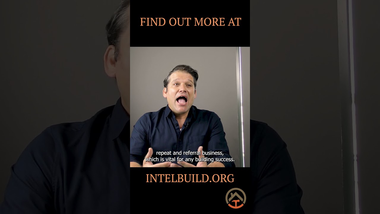 IntelBUILD's repeat and referral business