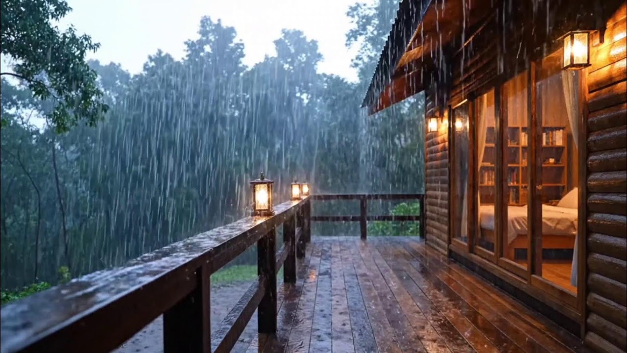 Relaxing Rain Sounds 🌧️ Peaceful Rain for Sleep, Study & Deep Relaxation