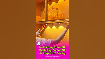 Đèn LED Trang Trí Cảm Biến Chuyển Động, Đèn Cảm Biến Khi Có Người, Đèn LED Cảm Ứng, Đèn Bếp Cảm Ứng