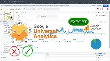 How To Explore Old Google Analytics Data and Export Them