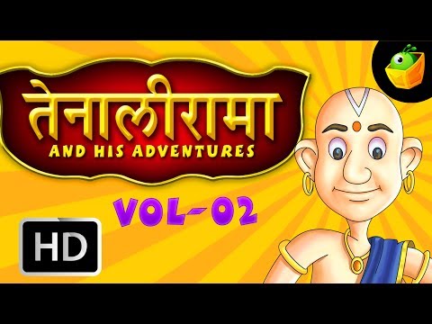 Tenali Raman Full Stories Vol 2 In Hindi (HD) - Compilation Of Cartoon/Animated Stories For Kids