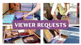 How I move boxes in my minivan & What’s inside them? Viewer Request