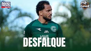 Volantes do Goiás estão fora do jogo direto contra o Fortaleza pela Série B