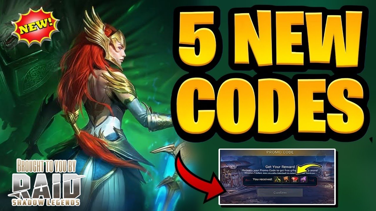 *NEW CODES* FOR RAID SHADOW LEGENDS - RAID SHADOW LEGENDS CODES - RAID ...