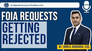 FOIA Requests Getting Rejected