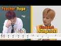 Eng sub bts and sugas music class  run bts engsub