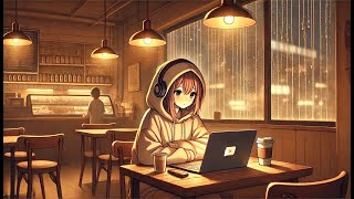 Lo-fi Chill Beats to Study, Focus, Relax and Sleep | Rainy Day Coffee Shop Ambience