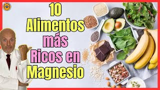 🔴 ¿CUALES SON LOS 10 ALIMENTOS MAS RICOS EN MAGNESIO? 🔴