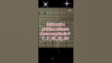 Próximo número  #sequência Super #Calculadora #Python conseguiu descobrir #matematica #programacao