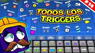 ¿CÓMO USAR TODOS LOS TRIGGERS 2.2? | CLASES en Geometry Dash #14