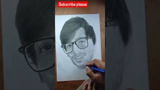 sourav joshi sketch || by rohit art || #shorts #Sourav Joshi